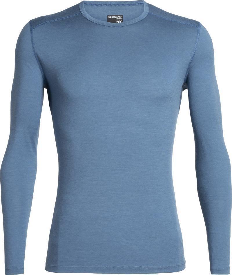 Merino 200 Oasis LS Crewe - Mens - thunder 1