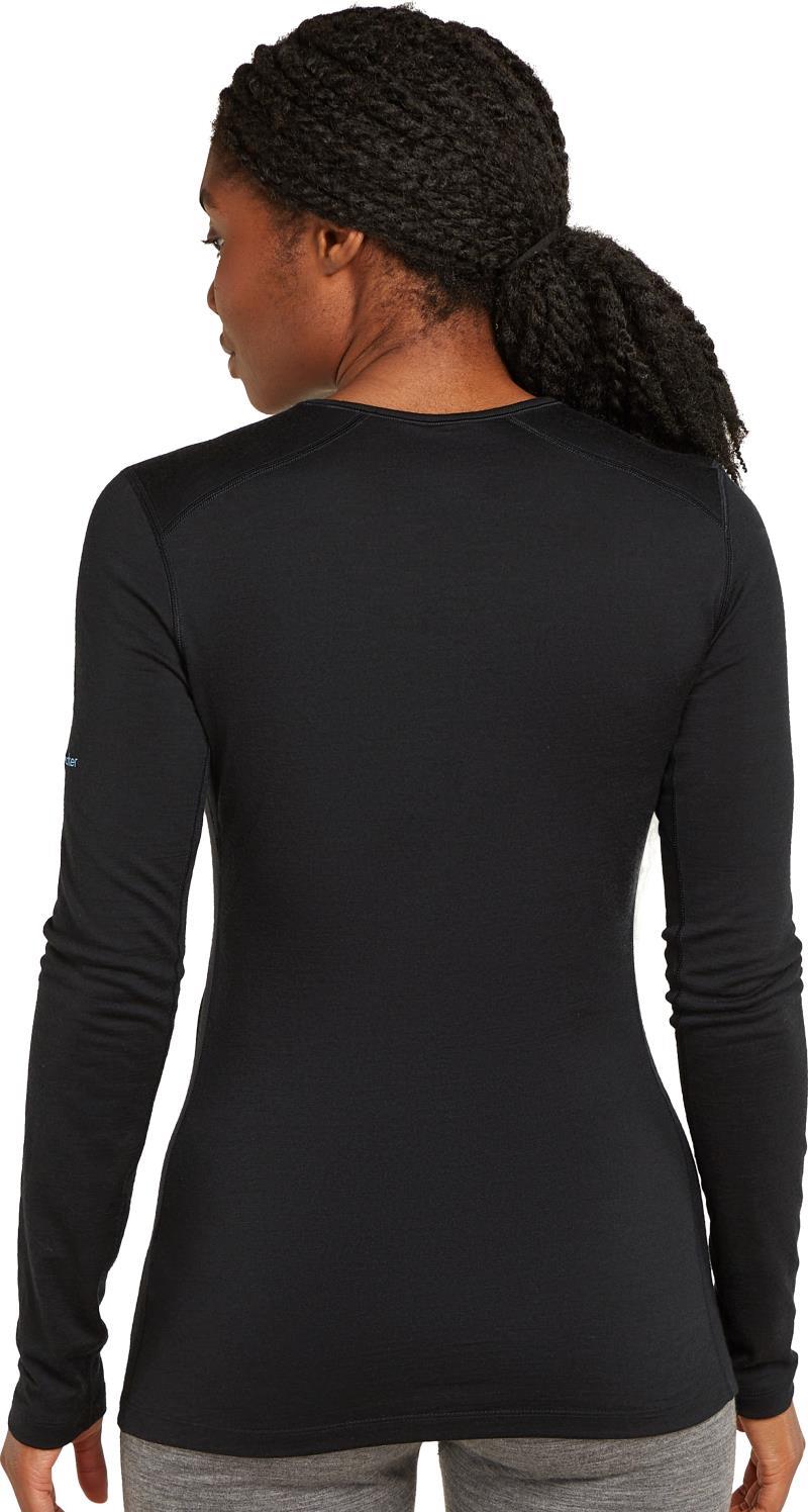 Merino 200 Oasis LS Crewe - Mountain Pulse - Womens - black 1