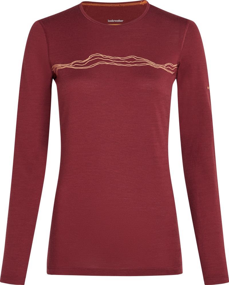 Merino 200 Oasis LS Crewe - Mountain Pulse - Womens - port 1
