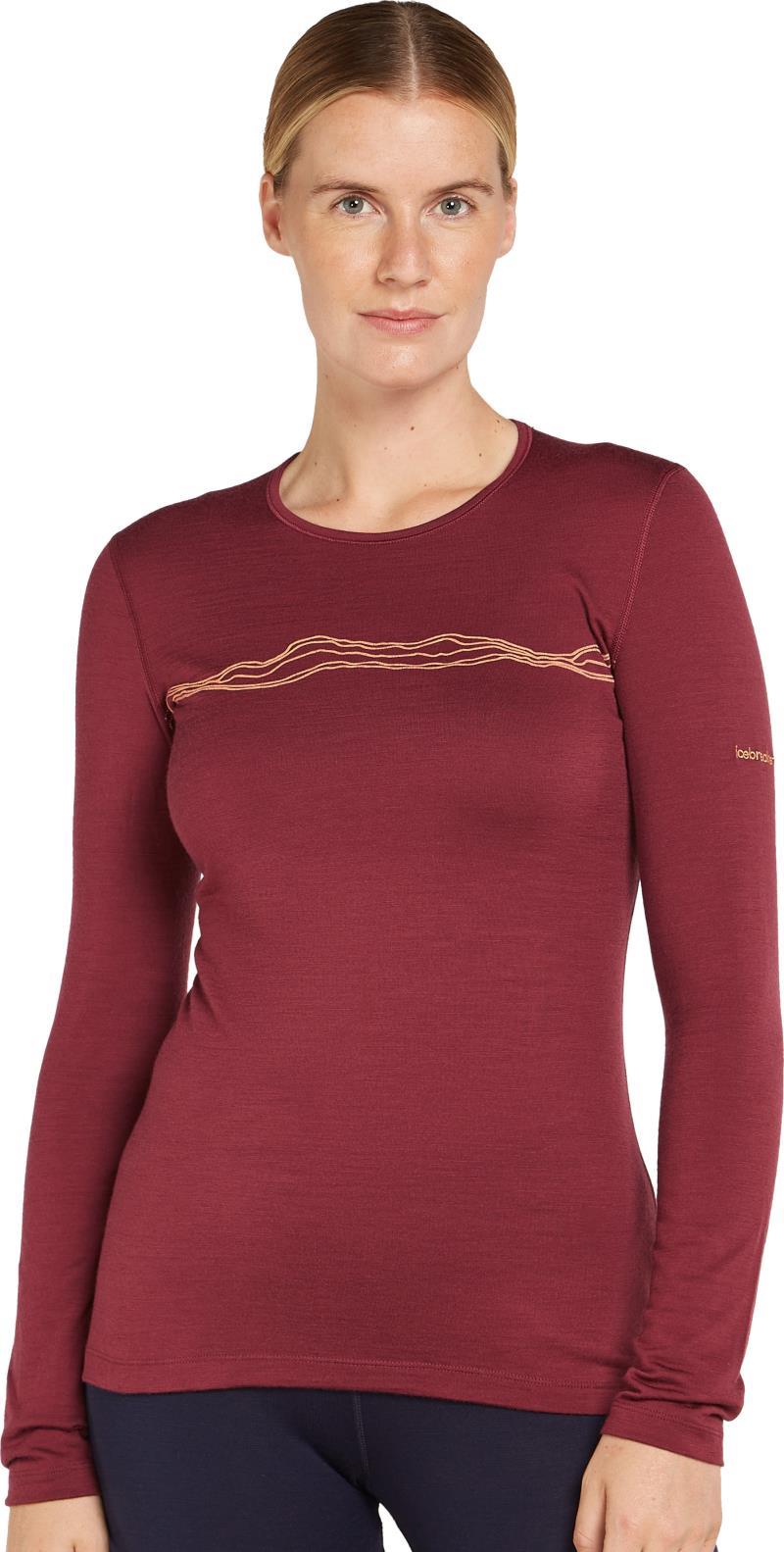 Merino 200 Oasis LS Crewe - Mountain Pulse - Womens - port 1