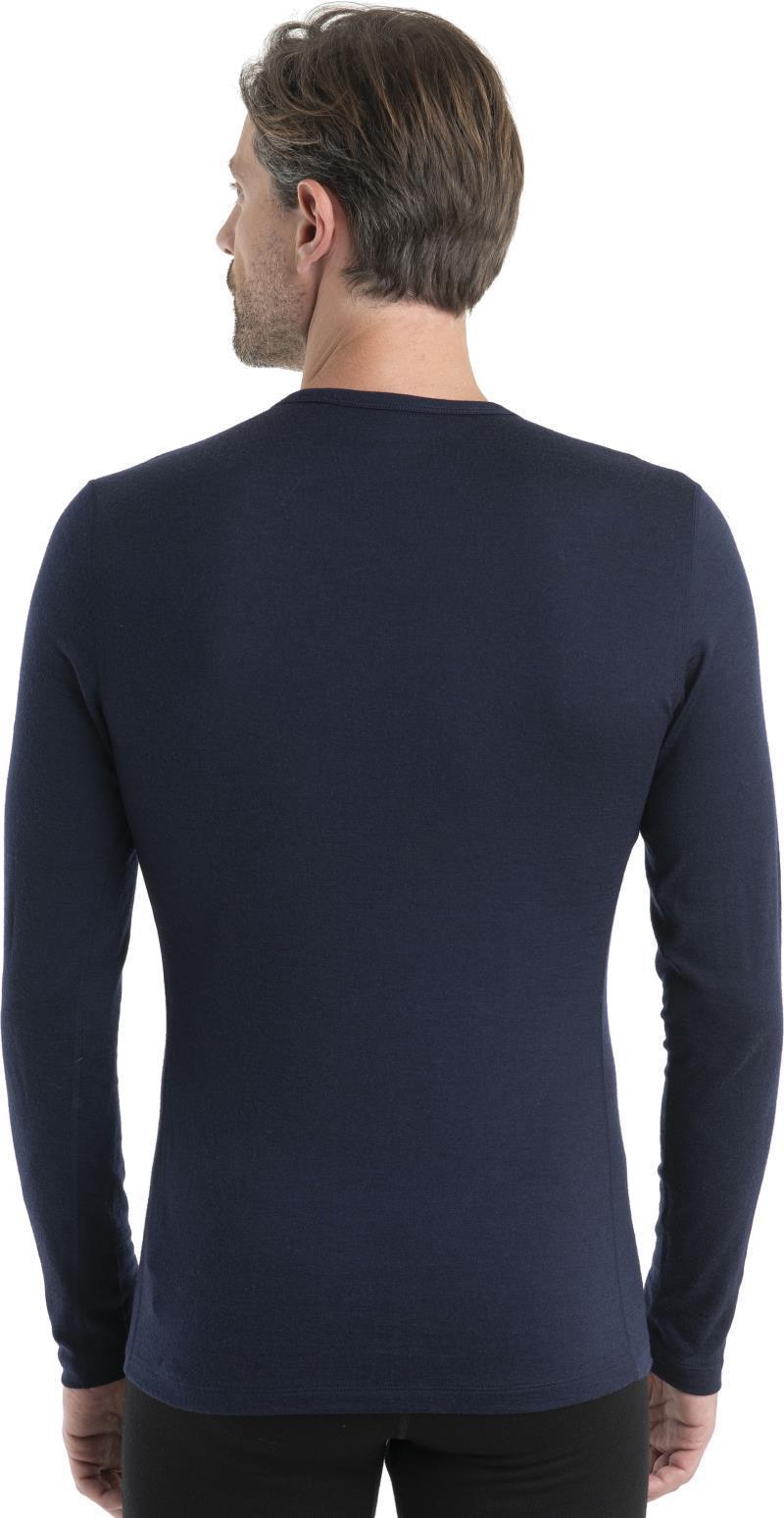 Merino 200 Oasis LS Crewe - Remarkables - Mens - midnight navy #401 1