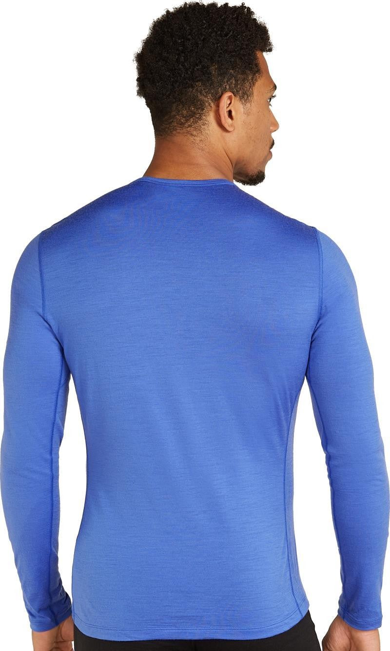 Merino 200 Oasis LS Crewe - Ruapehu Round - Mens - brilliant 1