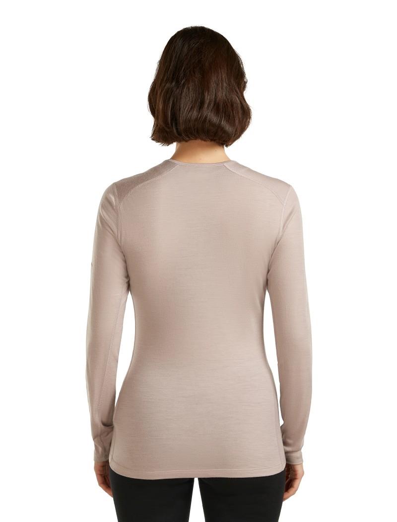 Merino 200 Oasis LS Crewe - Womens - pink quartz 1