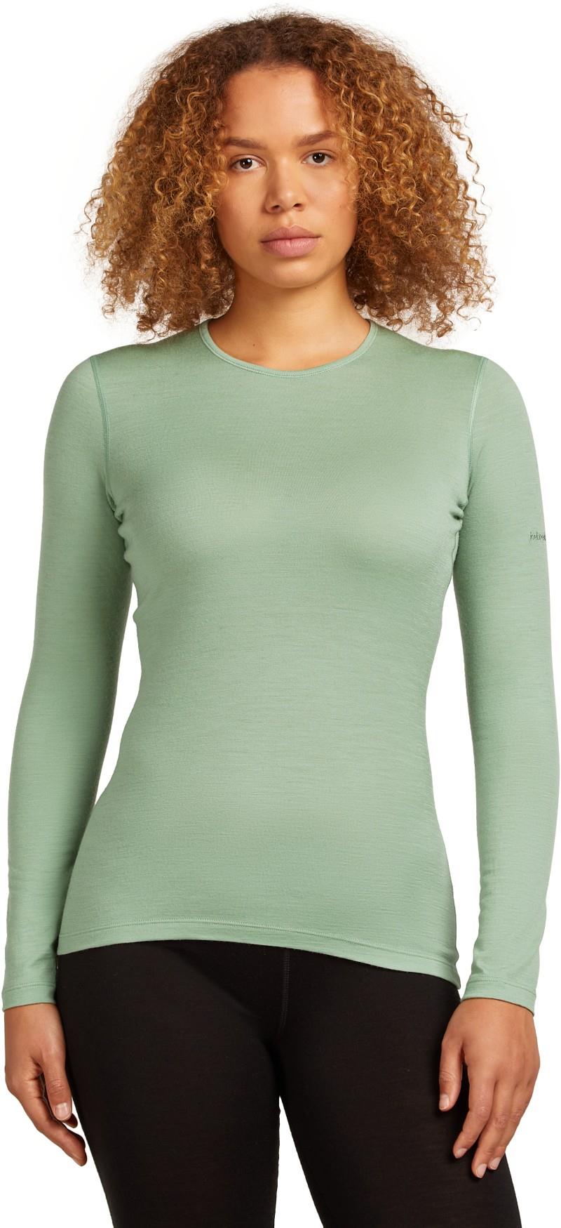 Merino 200 Oasis LS Crewe - Womens - seaglass 1