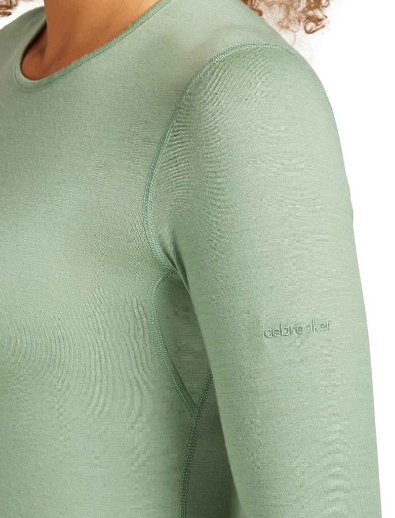 Merino 200 Oasis LS Crewe - Womens - seaglass 1