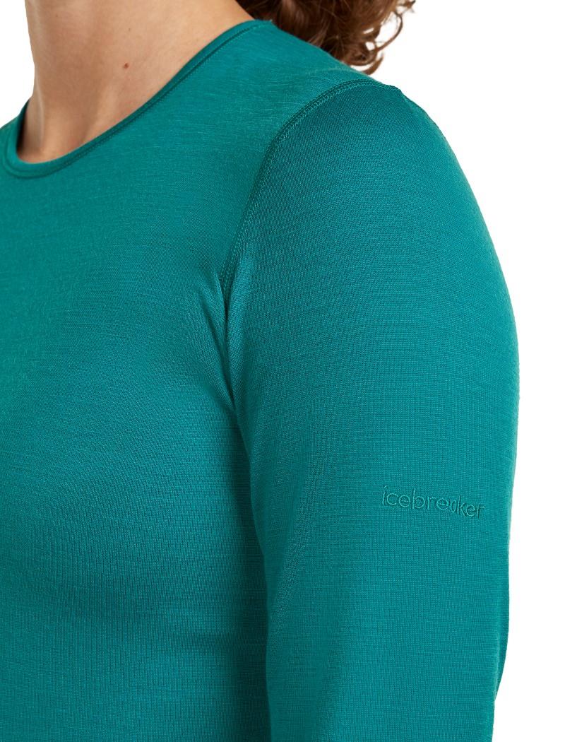 Merino 200 Oasis LS Crewe - Womens - tidal teal 1
