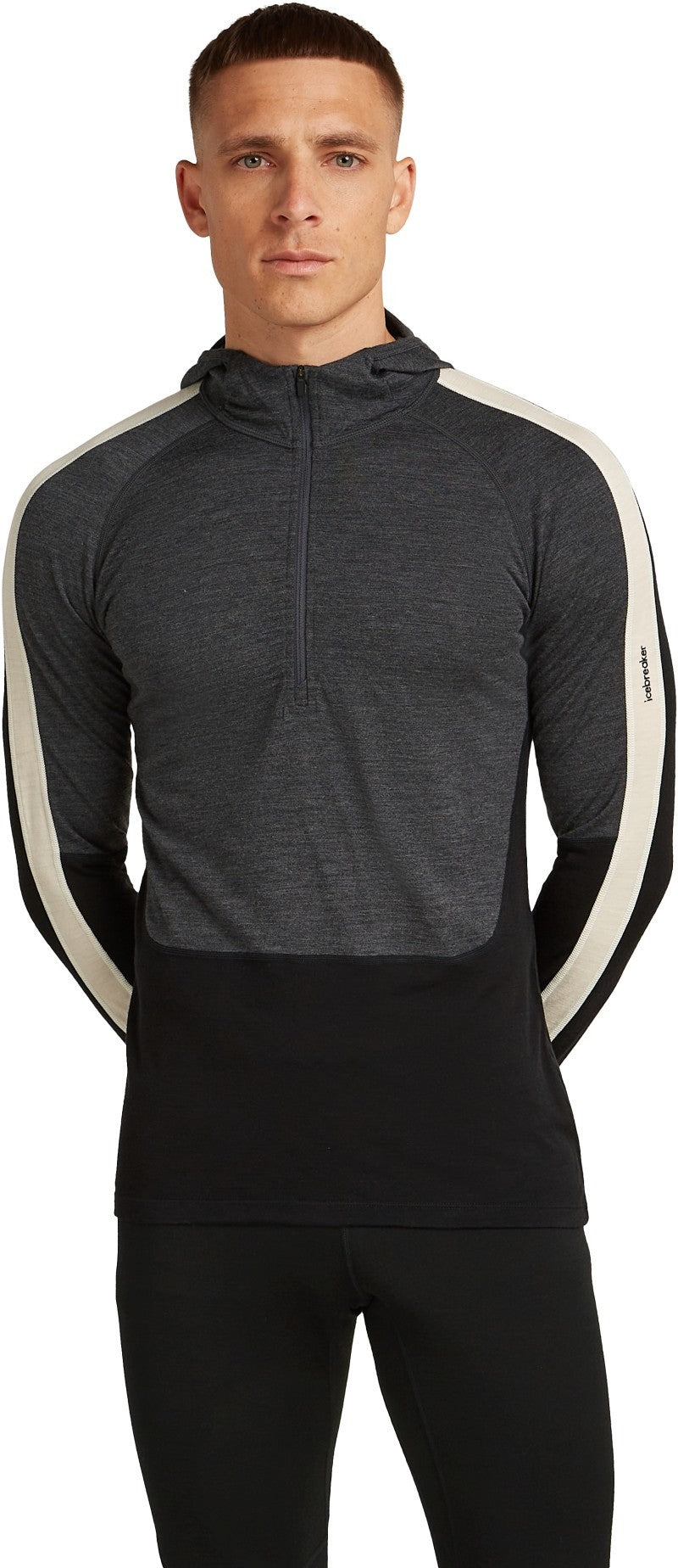 Merino 200 Oasis+ LS Half Zip Hoodie - Mens -  1
