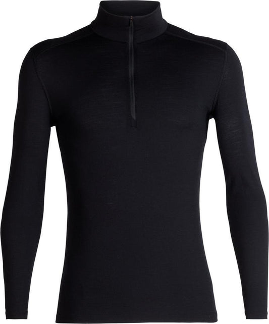 Merino 200 Oasis LS Half Zip - Mens - Black 1