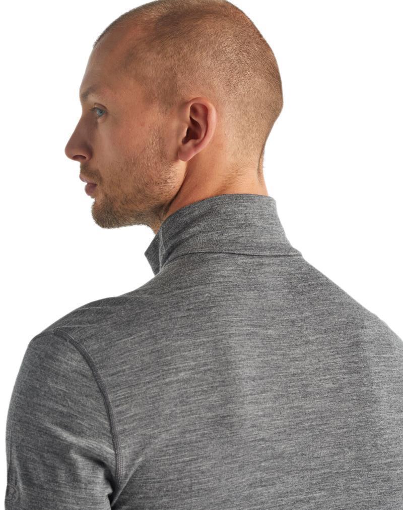 Merino 200 Oasis LS Half Zip - Mens - Gritstone Heather 4