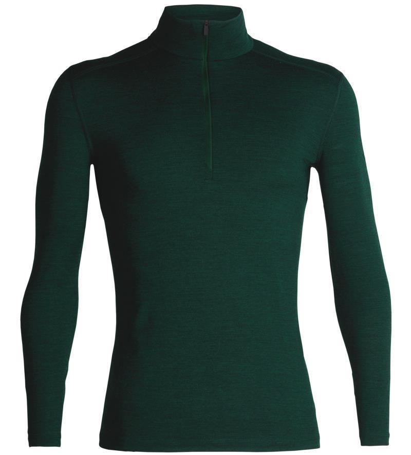 Merino 200 Oasis LS Half Zip - Mens - Imperial Heather 1