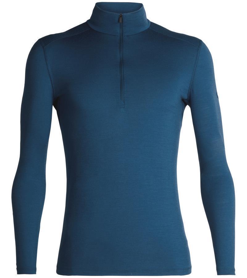 Merino 200 Oasis LS Half Zip - Mens - Prussian Blue 1