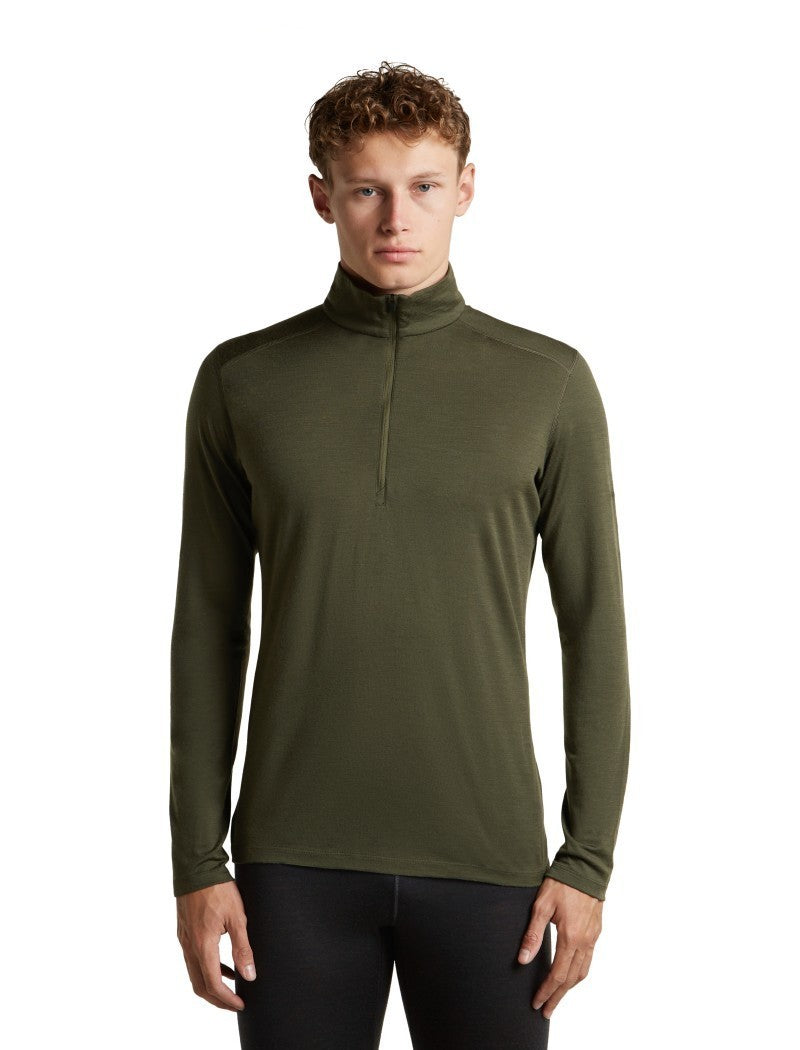 Merino 200 Oasis LS Half Zip - Mens - dark loden 1