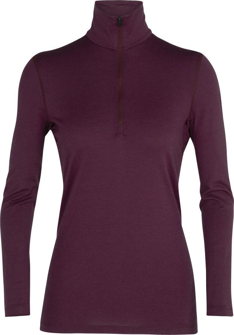 Merino 200 Oasis LS Half Zip - Womens - Brazilwood 1