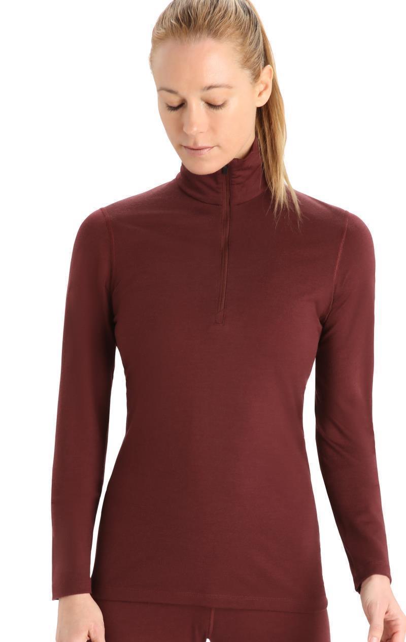 Merino 200 Oasis LS Half Zip - Womens - Espresso 2