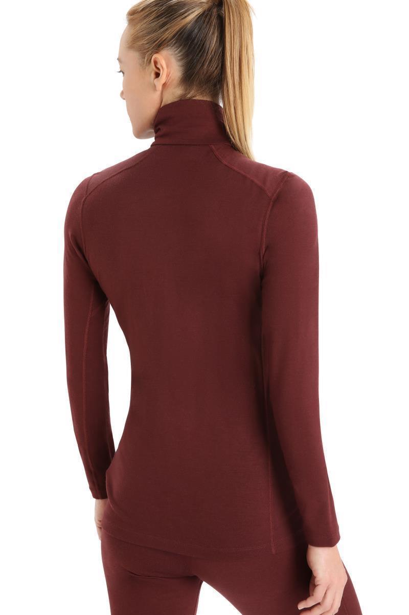Merino 200 Oasis LS Half Zip - Womens - Espresso 3