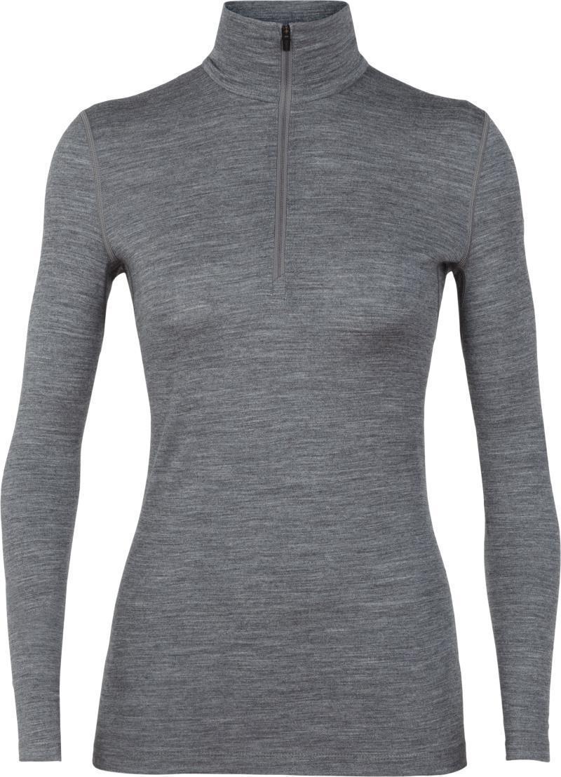 Merino 200 Oasis LS Half Zip - Womens - Gritstone Heather 1