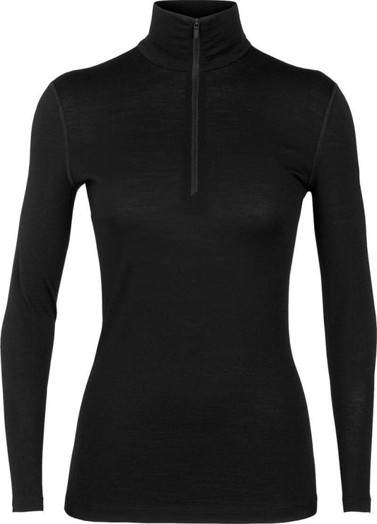 Merino 200 Oasis LS Half Zip - Womens - black 1