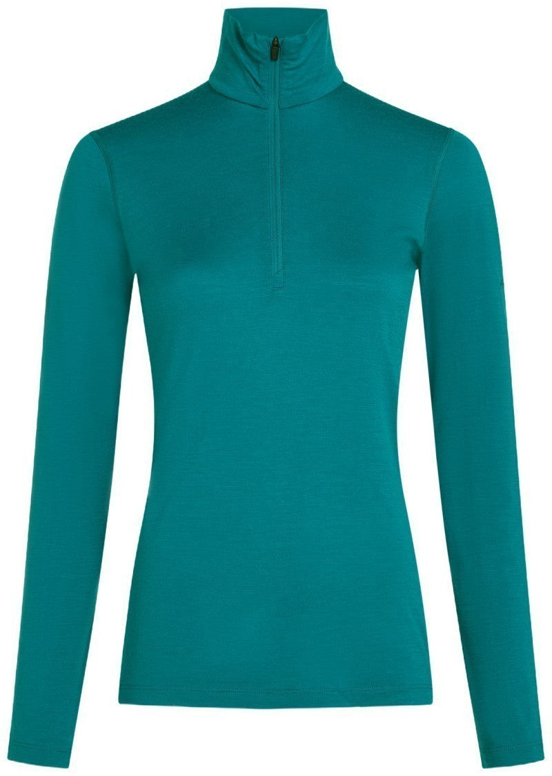 Merino 200 Oasis LS Half Zip - Womens - tidal teal 1