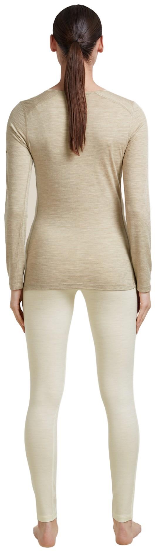 Merino 200 Oasis LS V-Neck - Womens - bay heather 1