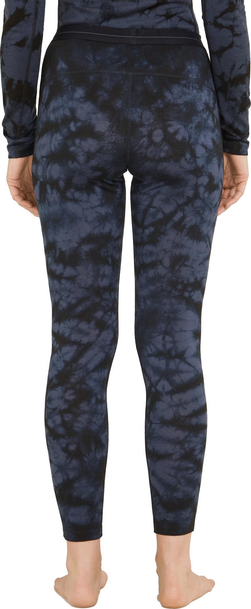 Merino 200 Oasis Leggings - Cloud Dye - Womens - graphite / black / cloud dye 1