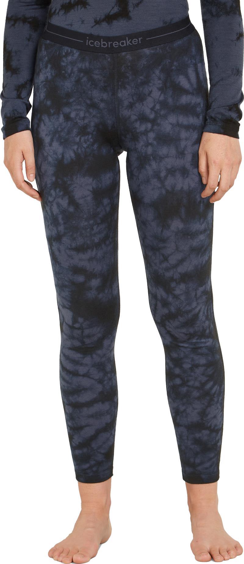 Merino 200 Oasis Leggings - Cloud Dye - Womens - graphite / black / cloud dye 1