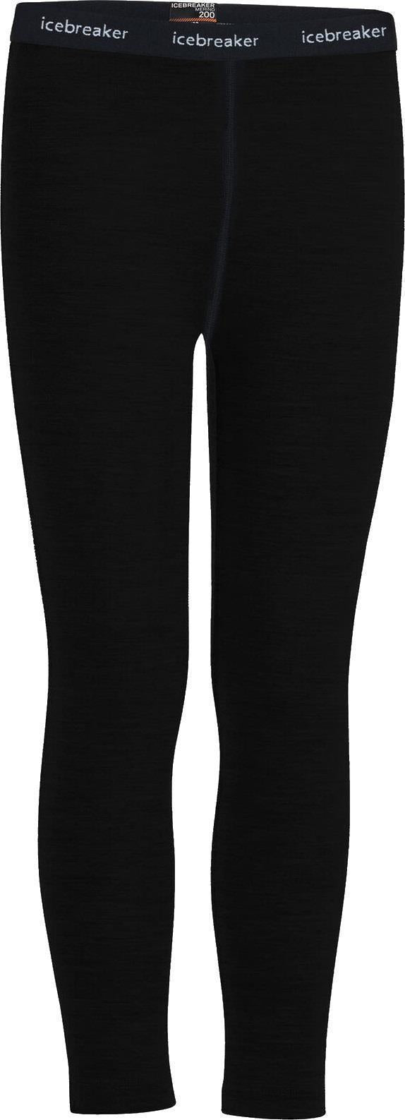 Merino 200 Oasis Leggings - Kids - Black 1