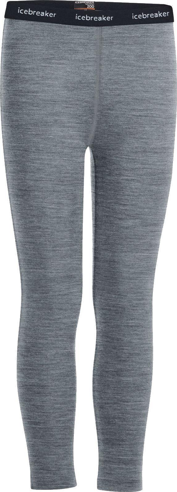 Merino 200 Oasis Leggings - Kids - Gritstone Heather 1