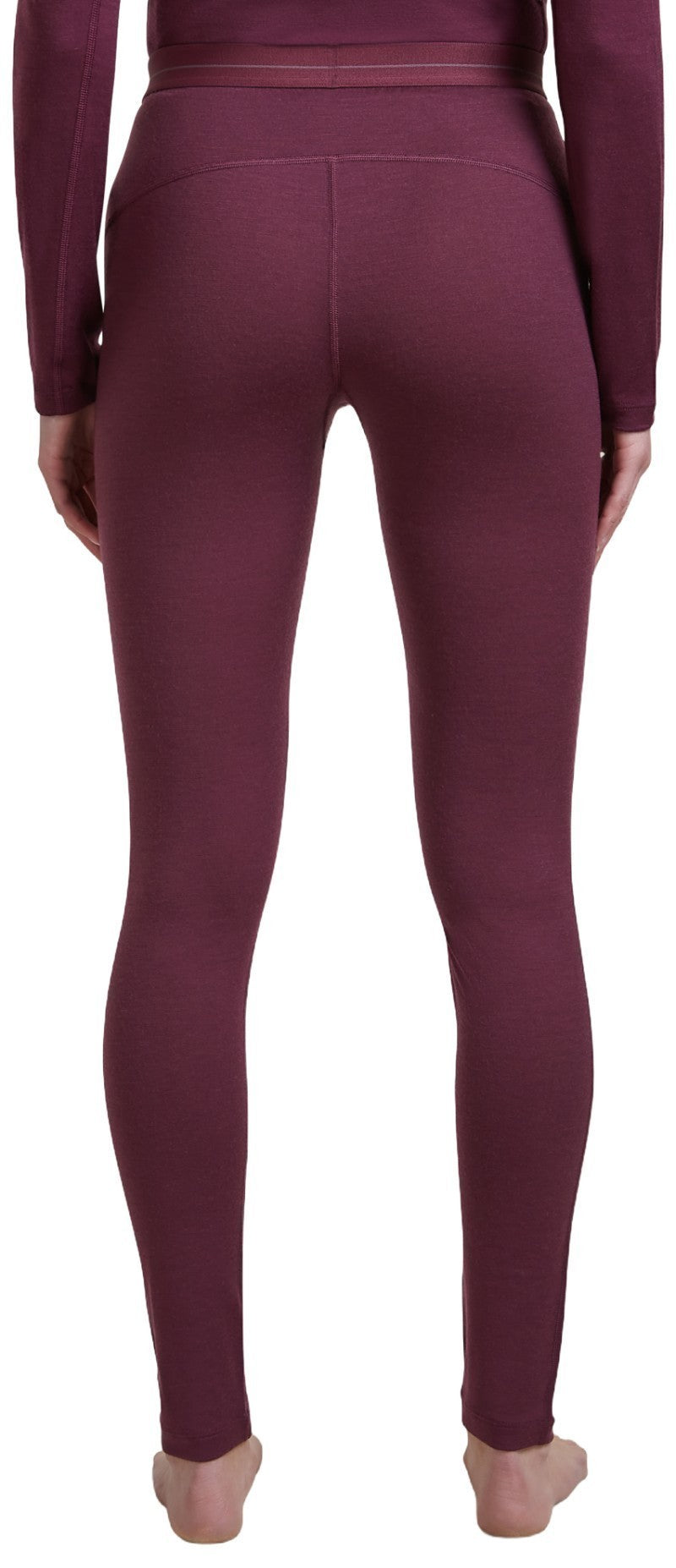 Merino 200 Oasis Leggings - Womens - dark berry 1