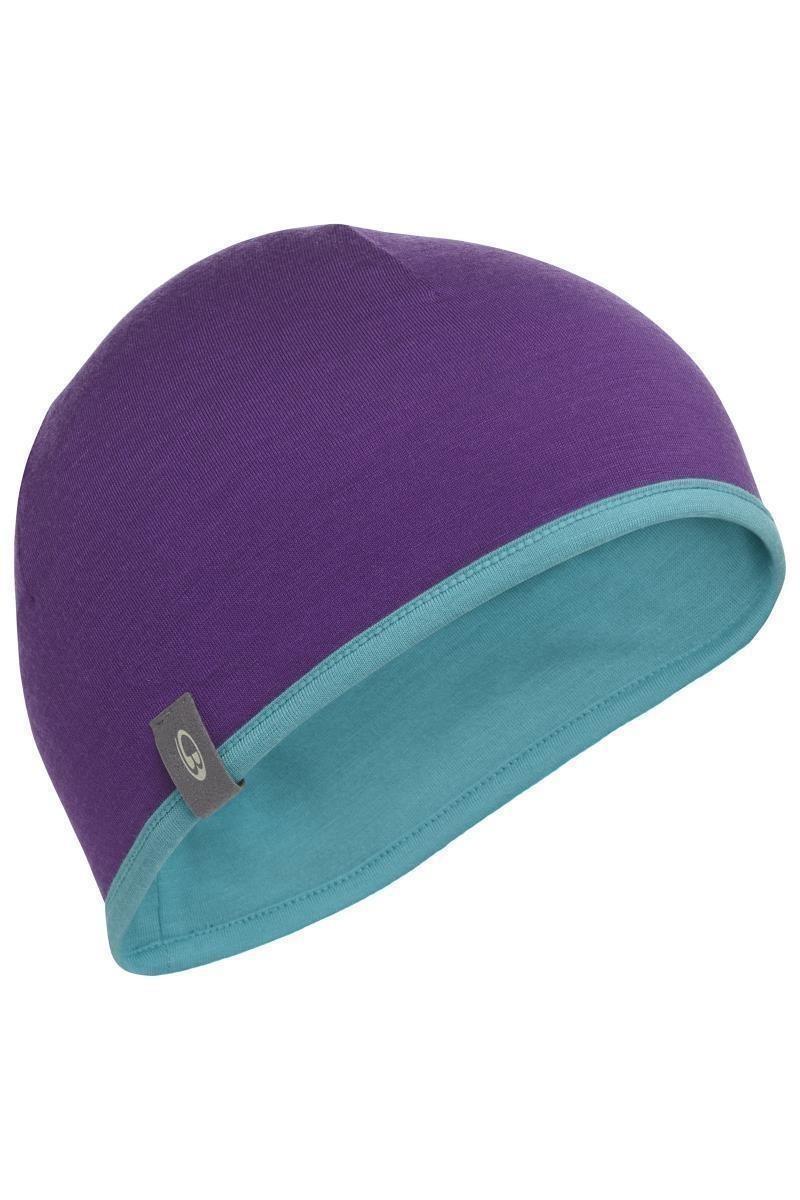 Merino 200 Oasis Reversible Beanie - aquamarine / emperor 1