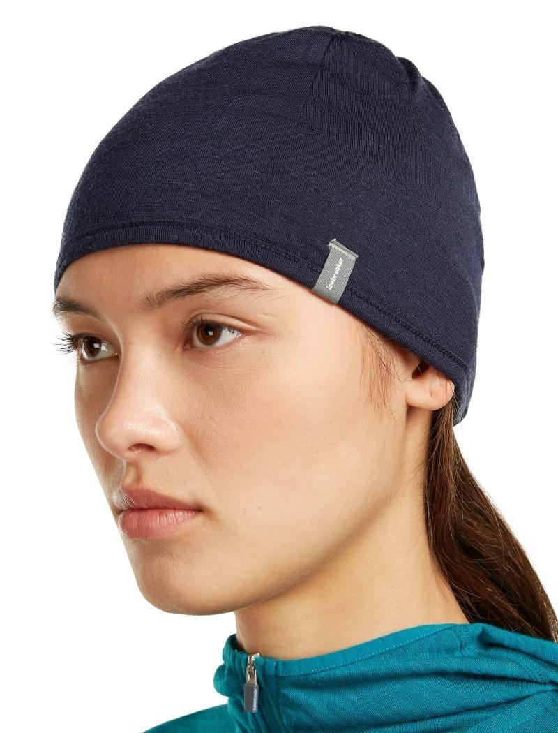 Merino 200 Oasis Reversible Beanie - dark loden / midnight navy 1