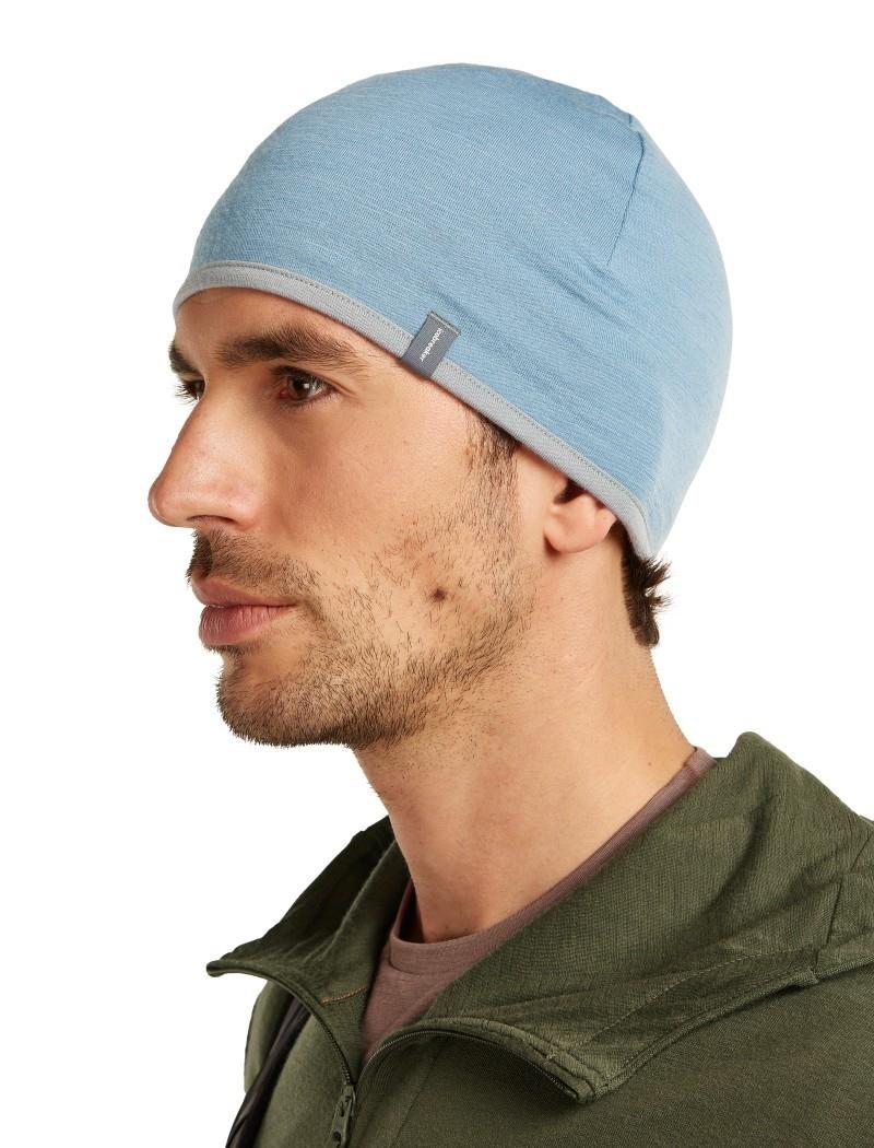 Merino 200 Oasis Reversible Beanie - flint blue / proto grey 1