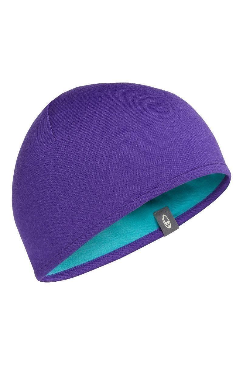 Merino 200 Oasis Reversible Beanie - lupin / aquamarine 1