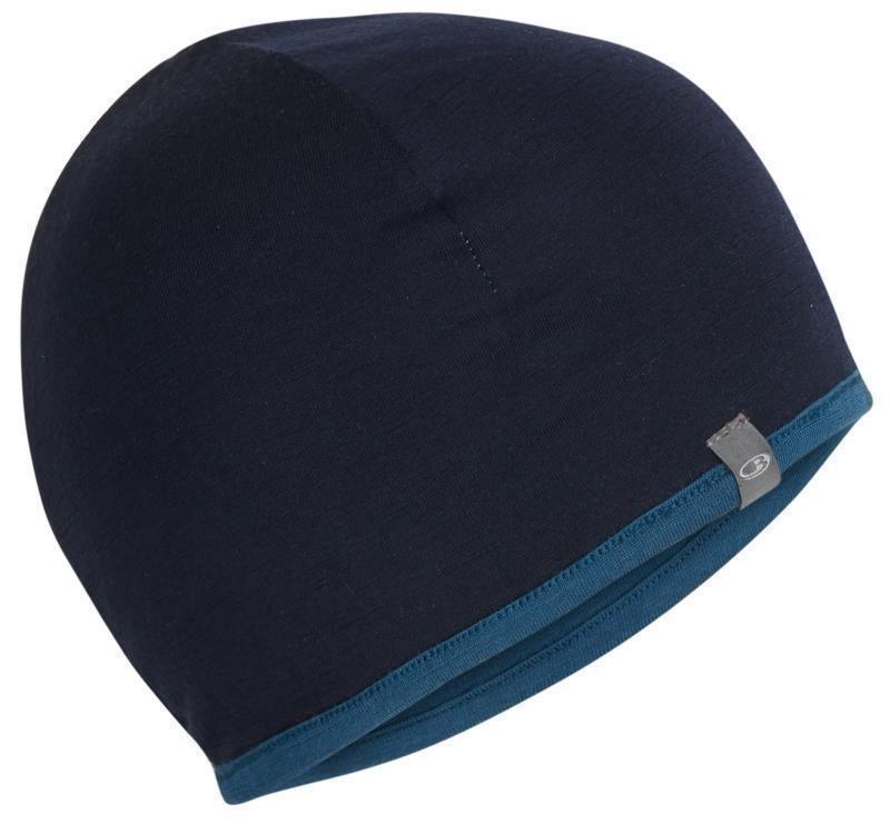 Merino 200 Oasis Reversible Beanie - prussian blue / midnight navy 1