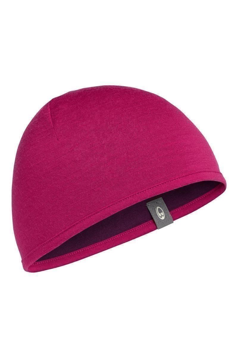 Merino 200 Oasis Reversible Beanie - rasberry / maroon 1