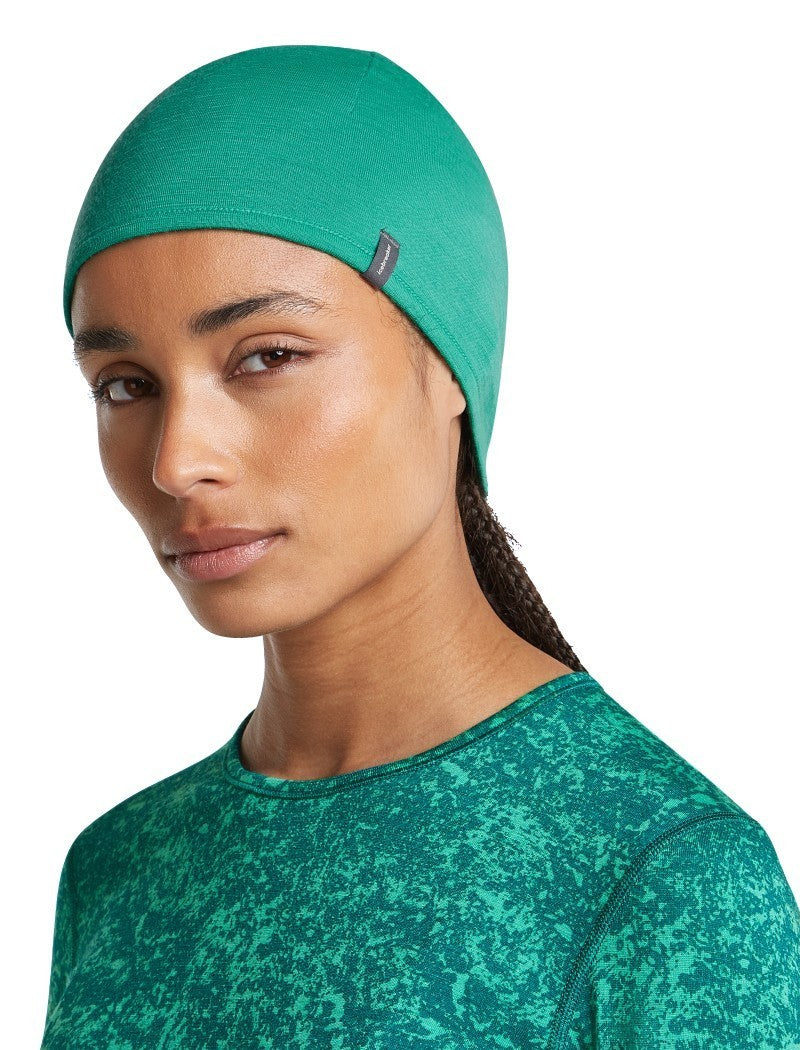 Merino 200 Oasis Reversible Beanie - tidal teal / fresh 1