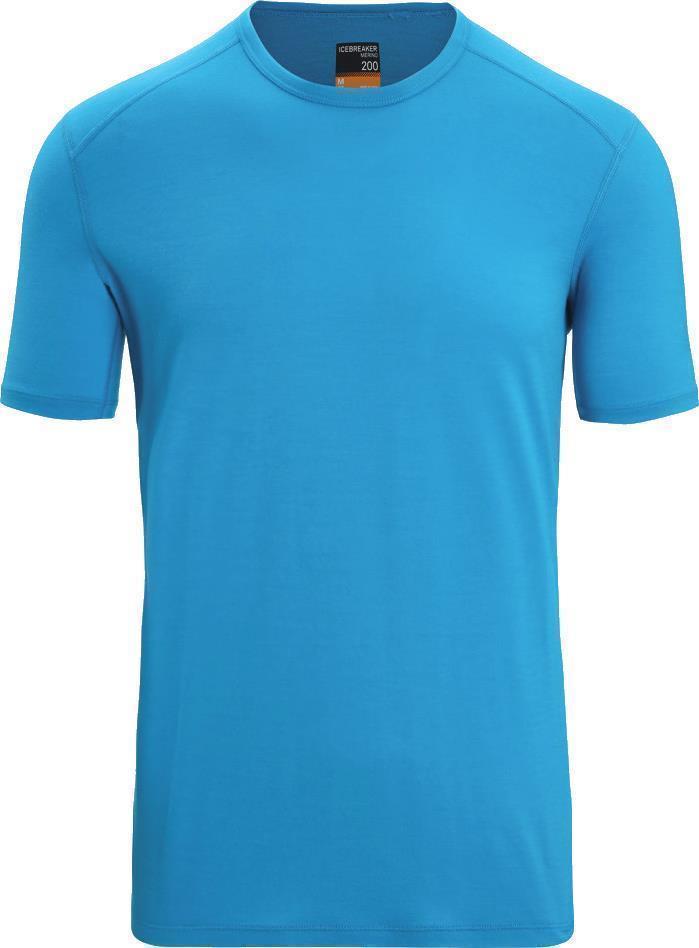 Merino 200 Oasis SS Crewe - Mens - Geo Blue 1