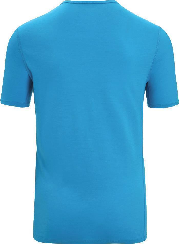 Merino 200 Oasis SS Crewe - Mens - Geo Blue 2