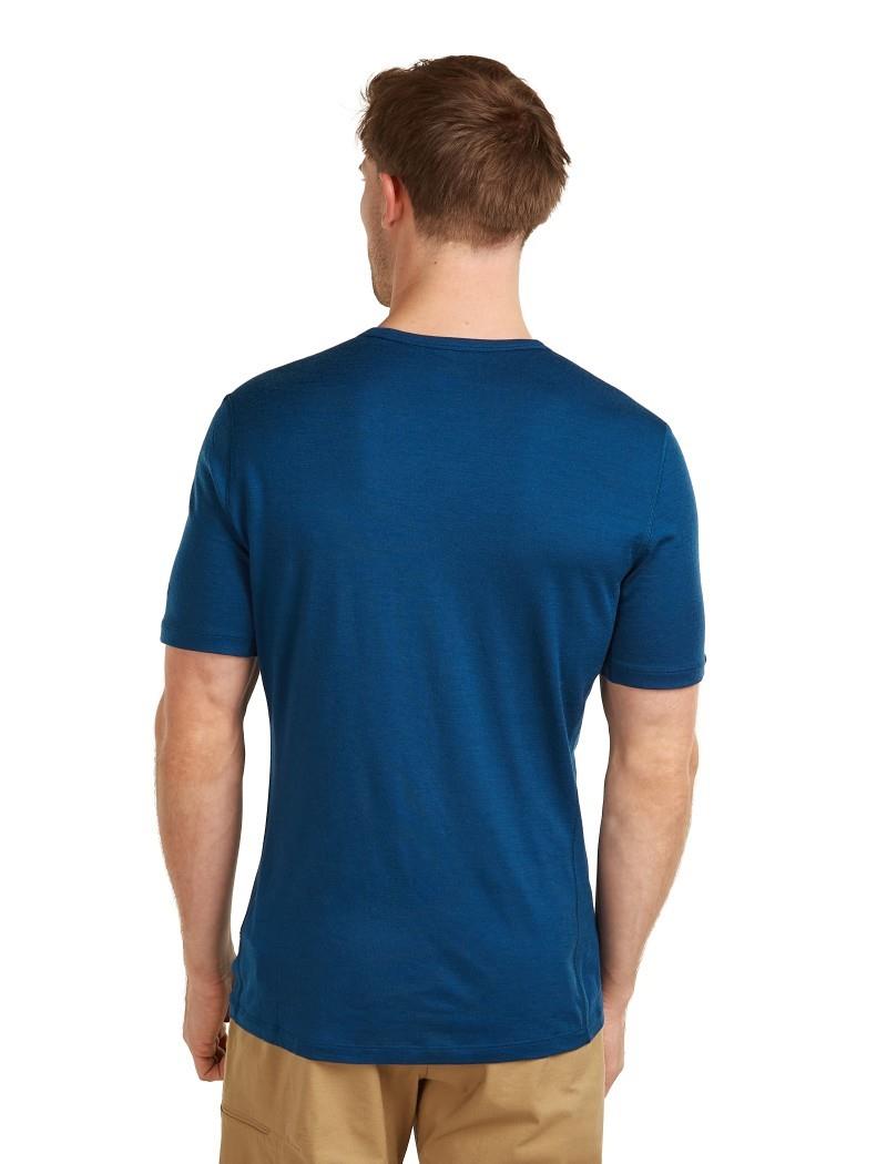 Merino 200 Oasis SS Crewe - Mens - atlantis 1