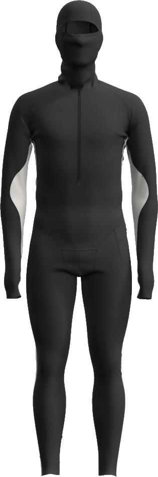 Merino 200 Oasis+ Suit - Mens - black / undyed / cb 1
