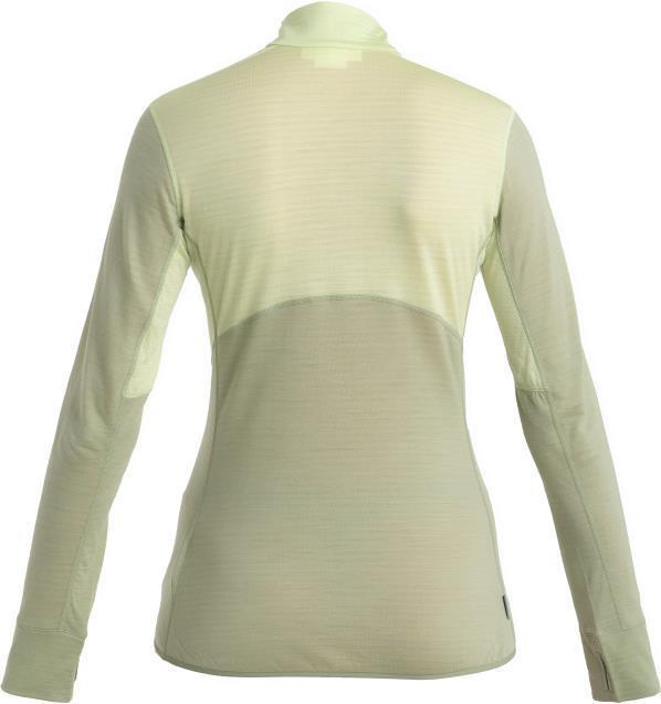 Merino 200 Realfleece Descender LS Half Zip - Womens - Glazen / Lichen / CB 2