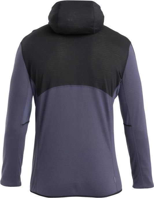 Merino 200 Realfleece Descender LS Zip Hoodie - Mens - Black / Graphite / CB 2