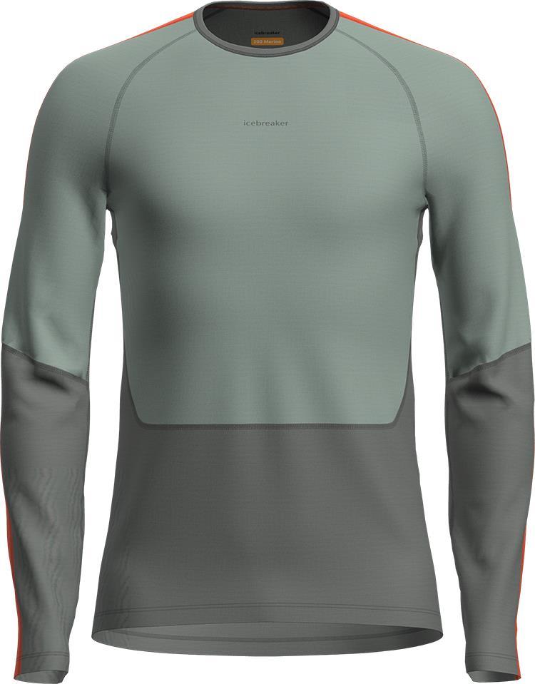 Merino 200 Sonebula LS Crewe - Mens - Galaxy / Moss / Blaze / CB 1