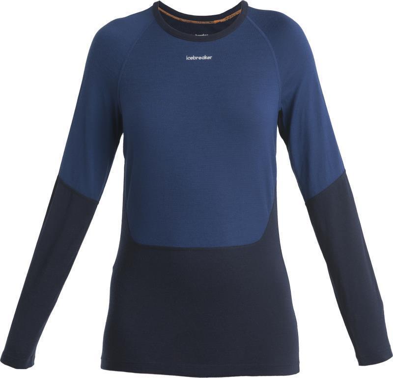 Merino 200 Sonebula LS Crewe - Womens - Midnight Navy / Royal Navy / Snow / CB 1