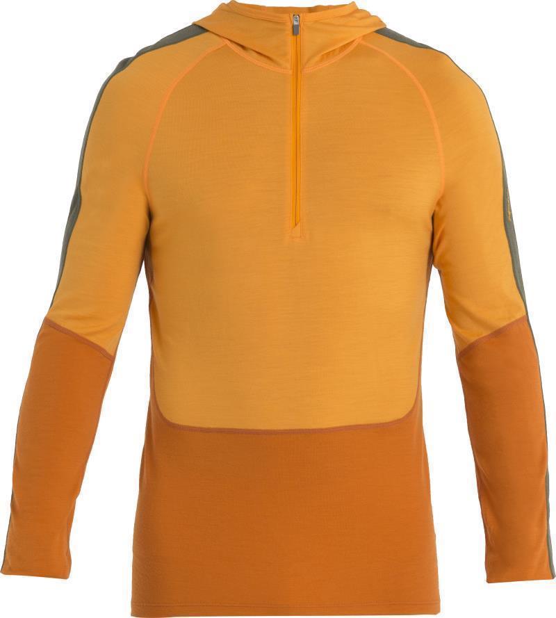 Merino 200 Sonebula LS Half Zip Hoodie - Mens - Earth / Solar / Loden / CB 1