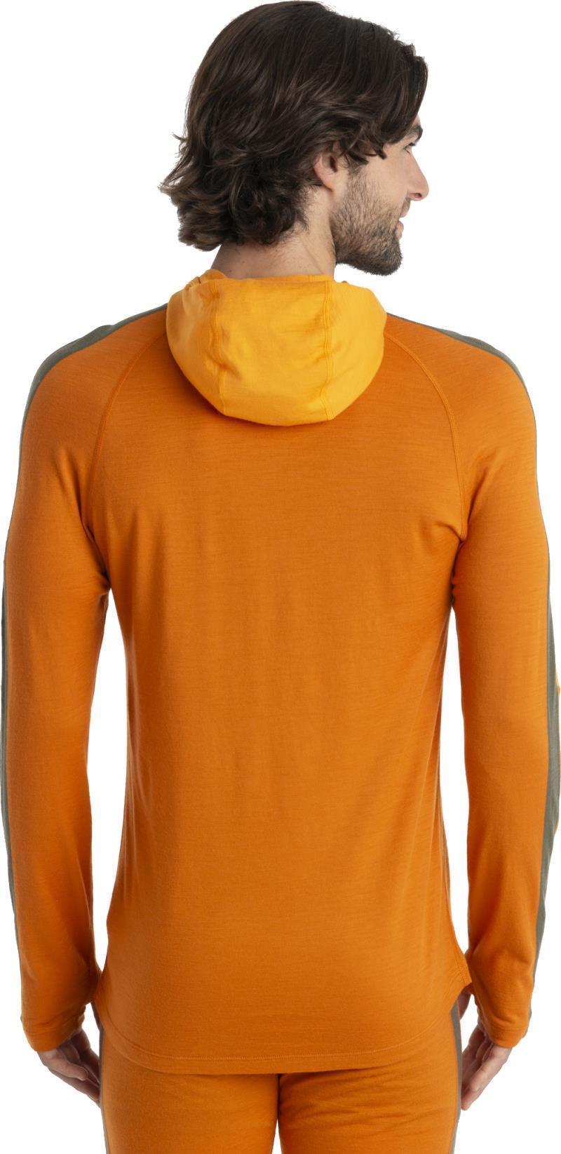 Merino 200 Sonebula LS Half Zip Hoodie - Mens - Earth / Solar / Loden / CB 4
