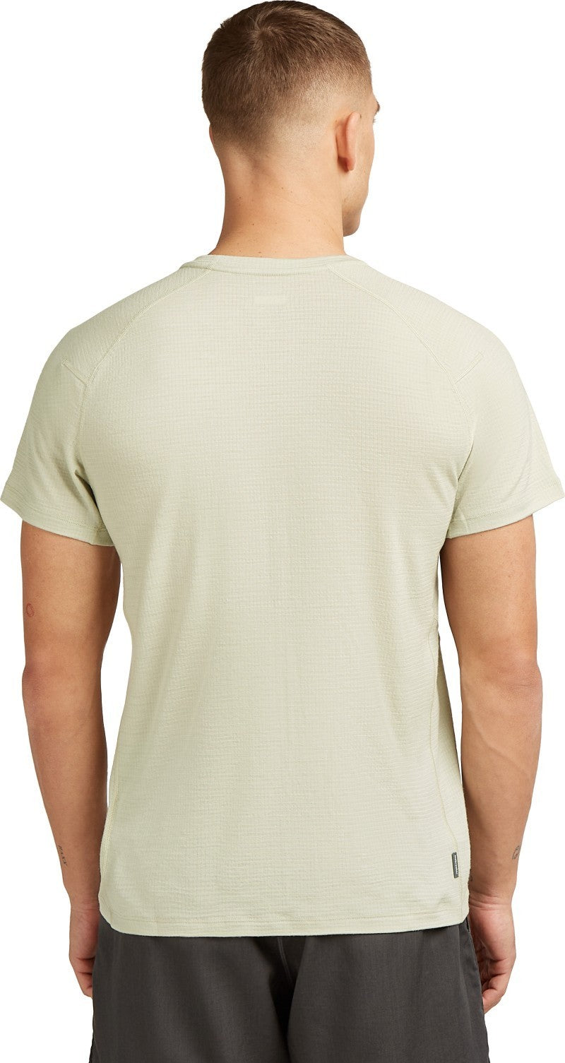 Merino 200 Waffle Elevation SS Tee - Mens - ashen 1