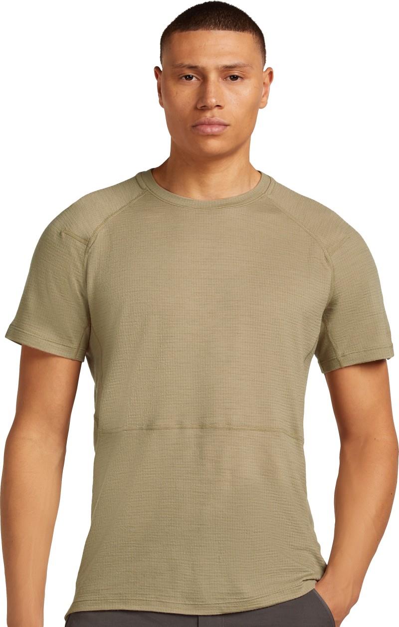 Merino 200 Waffle Elevation SS Tee - Mens - flagstone 1