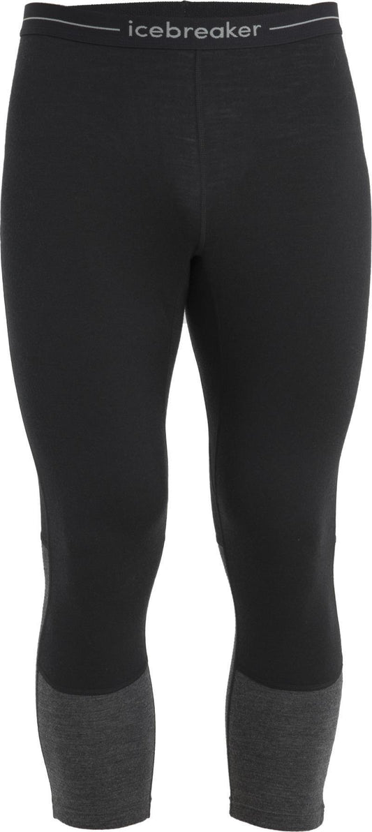 Merino 200 ZoneKnit 3/4 Leggings - Mens - Black / Jet Heather / CB 1
