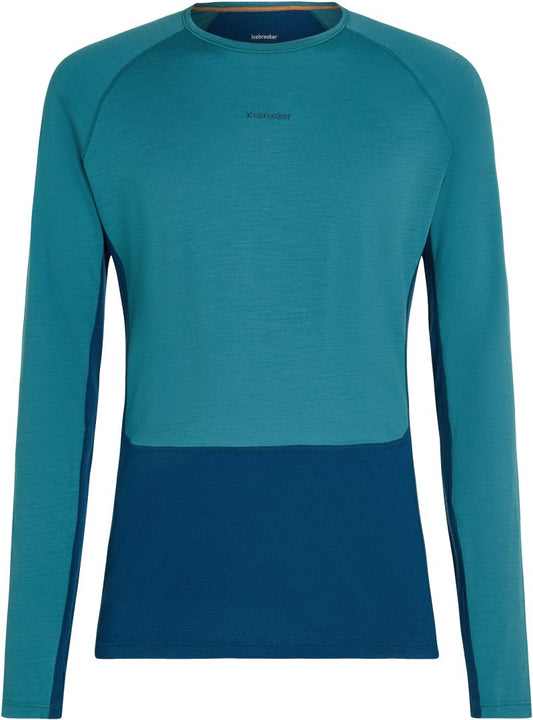Merino 200 ZoneKnit LS Crewe - Mens - atlantis / topaz / cb 1