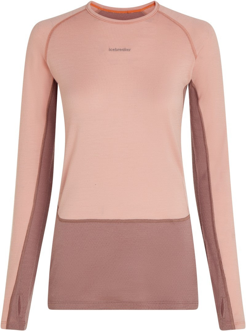 Merino 200 ZoneKnit LS Crewe - Womens - summit / blush / cb 1